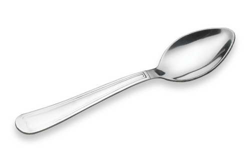 CC-956A Baby Spoon - Stainless Steel, Set of 6 | Lightweight Design, Durable and Safe for Infants