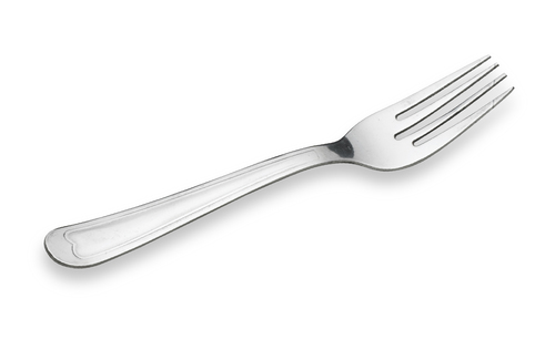 CC-957A Baby Fork - Stainless Steel, 1 to 1.8mm Thickness | Set of 6, Lightweight 40-60g Design