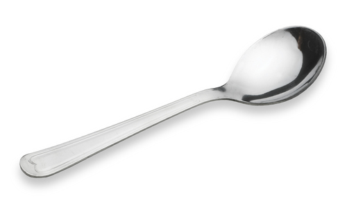 CC-959A Dessert Soup Spoon - Stainless Steel, 1 to 1.8 mm Thickness | Set of 6 with Elegant Design