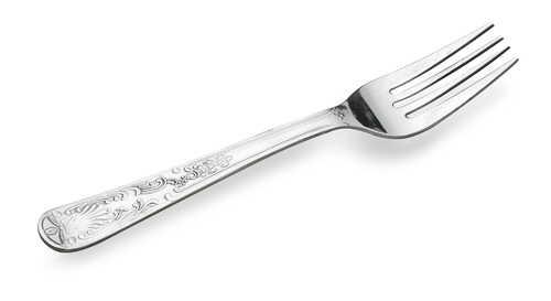 Baby Fork - Stainless Steel, 1 to 1.8mm Thickness | Set of 6, 40-60g Lightweight Design