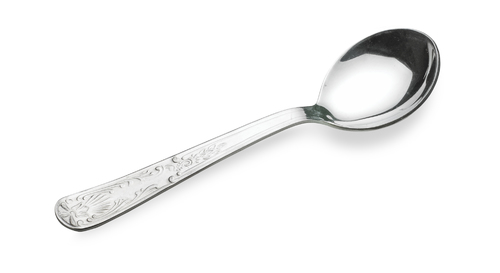 CC-978 Baby Soup Spoon - Stainless Steel, Set of 6 | Lightweight and Durable Design, Perfect for Infants