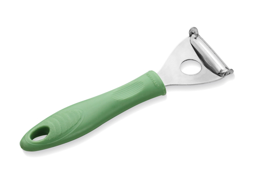 SUPER VEGETABLE SWIVEL PEELER - Stainless Steel Construction, PTFE Plastic, 5-10mm Thickness, 30-80g Weight | Ergonomic Design for Easy Use