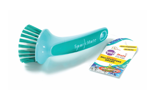 ANTIBAC MULTIPURPOSE BRUSH - PVC Plastic, 1-3 mm Thickness | Strong Functionality for Versatile Cleaning Applications