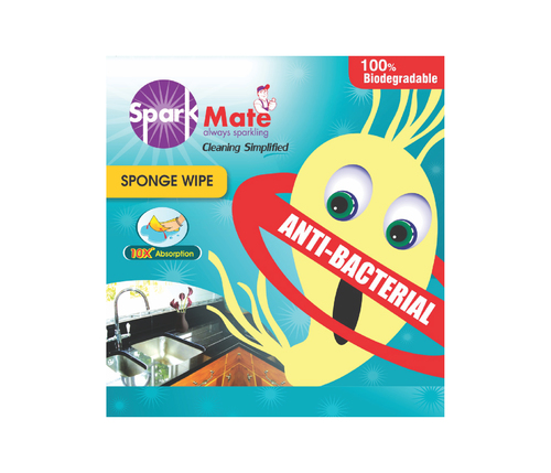 5PCS Sponge Wipe - Plastic Material, Thickness 1-3mm, Weight 10-120g | Strong and Versatile Clean-Up Solution for Various Surfaces