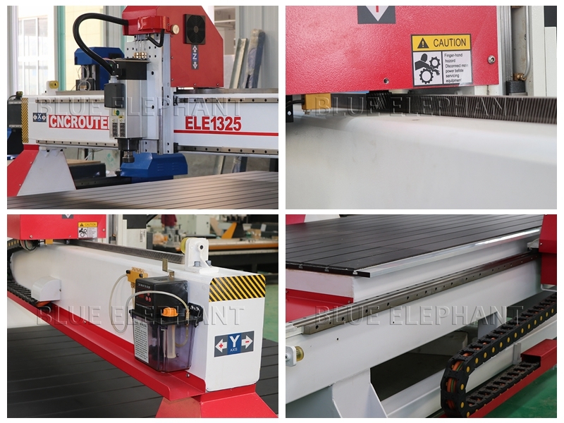 Vacuum Cleaning System New Design Woodworking Cnc Router 1325 Wood Carving Machine With 7kw Hsd Spindle