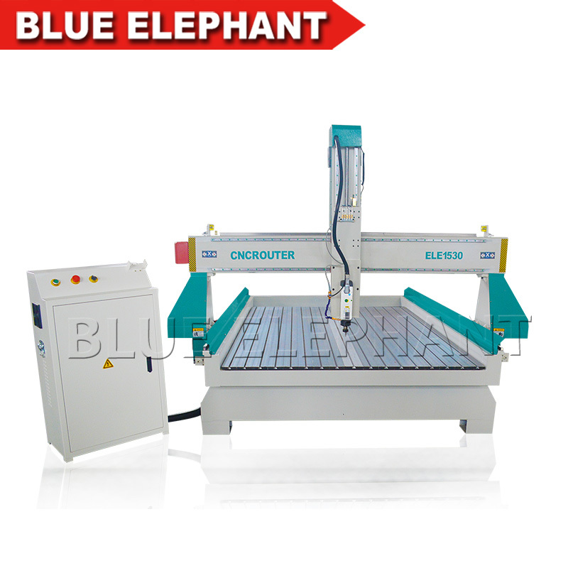 Cnc Router - 1500*3000*500mm | Heavy Duty Steel Gantry With 3 Kw Hsd Spindle, High Precision Hiwin Rails, Vacuum T-slot Table, Dsp A11 Control System