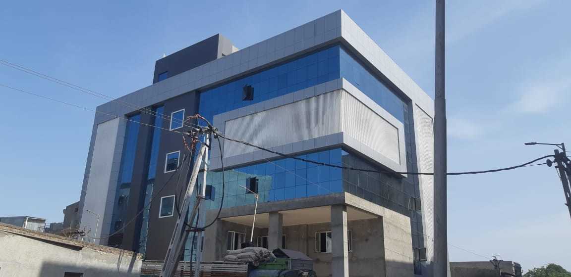 Glass Elevation Composite Panel - Aluminum Material, Any Size, Any Color | Versatile And Modern Design Options