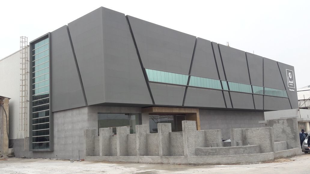 Glass Elevation Composite Panel - Aluminum Material, Any Size, Any Color | Versatile And Modern Design Options