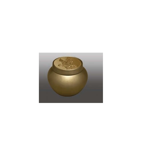 Gold Tempus With Masonic Urn