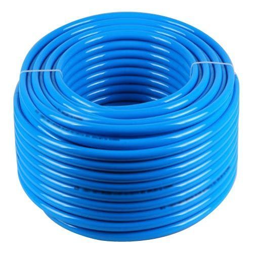 Sps Pneumatic Pipe - Pu Material, 1.5-2 Inch Diameter, Blue And Yellow Design | Flexible Rolls, Round Shape, Durable And Lightweight