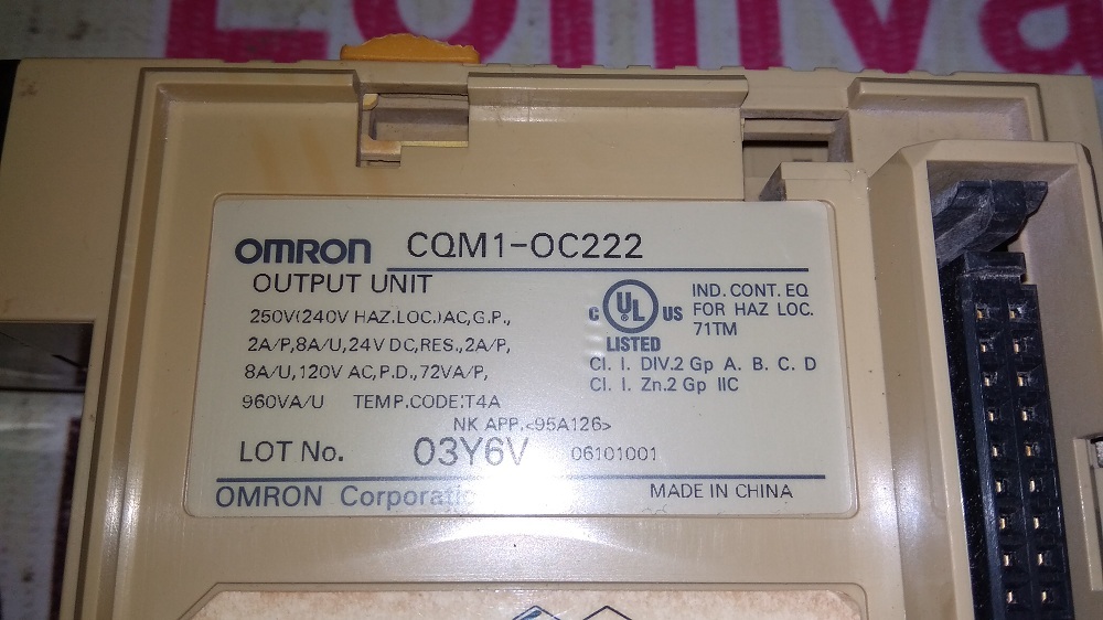 Omron Module Cqm1-oc222