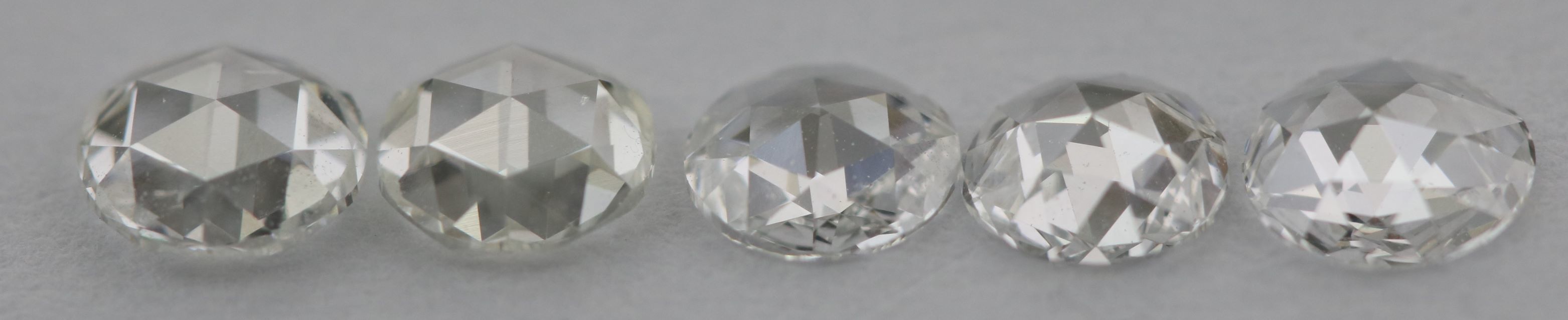 Rose Cut Diamond Diamond Carat: 2.12 Carat