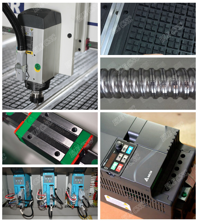 Vacuum Cleaning System 1330 Automatic Wood Cutting Machine , 3d Cnc Wood Router Machine , Cnc Router Cutter For Wood Cabinets Kfc Doors