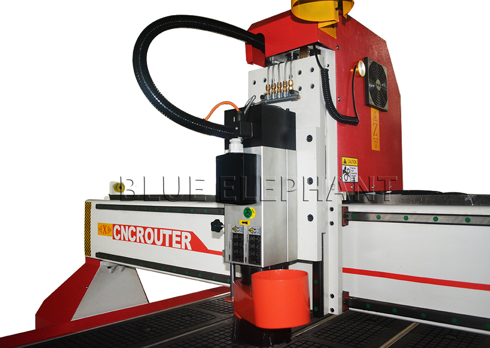 Cnc Wood Router - 1800x3000mm, 24000rpm Italy Hsd Air Cooling Spindle, Japan Yaskawa Servo System, Taiwan Delta Inverter, High Precision & Speed, Vacuum Cleaning System
