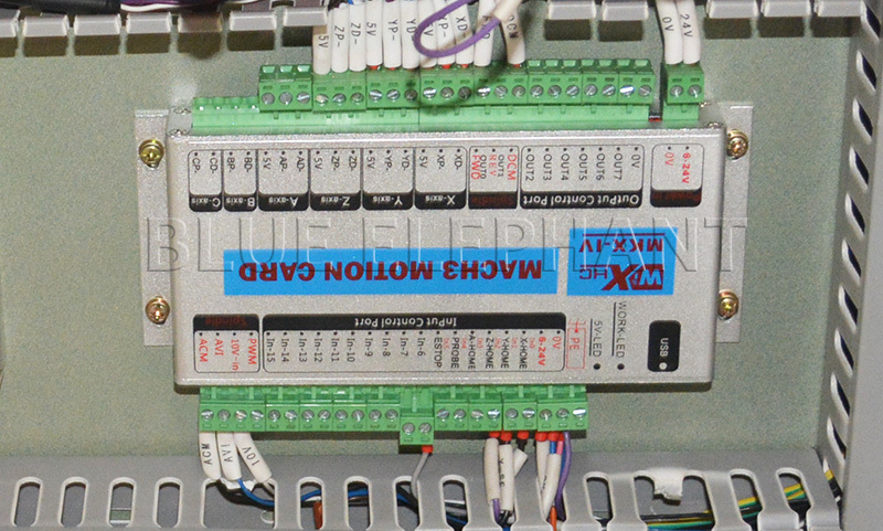 Vacuum Cleaning System Blue Elephant-6015 Wood Door And Furniture Engraving Cnc Router Machine Price