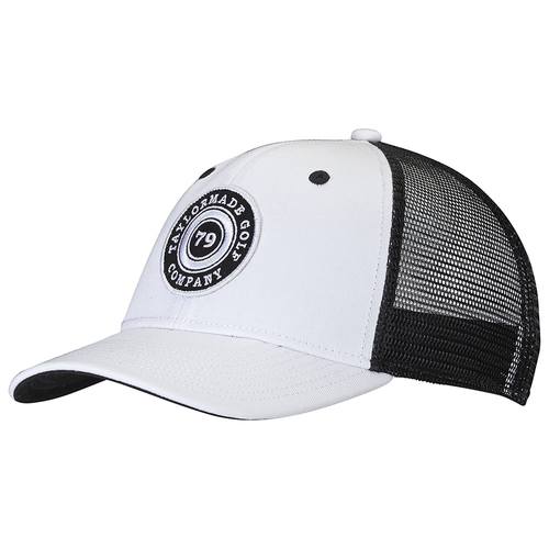 Lifestyle Trucker Hat - Cotton Fabric, White and Black Color Scheme | Dashing Style for Boys, Suitable for All Seasons