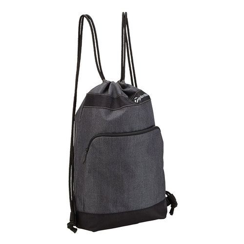 Grey Players Drawstring Bag