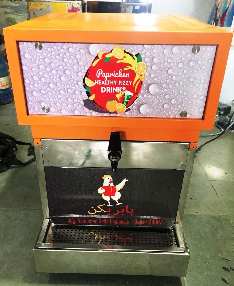 Semi-automatic Plain Soda Machine