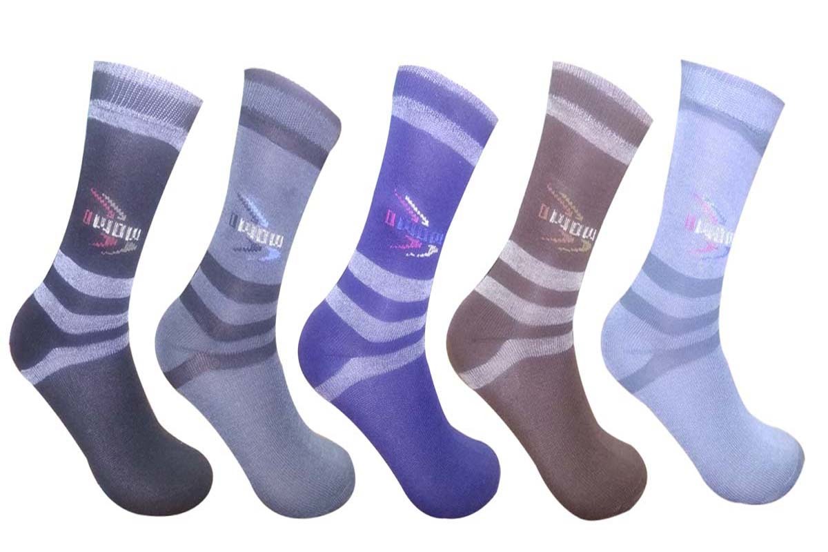 Ankle Designer Cotton Socks For Kids