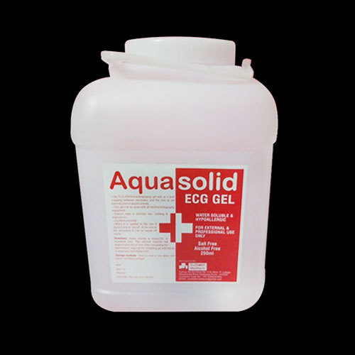 Aqua Solid ECG Gel