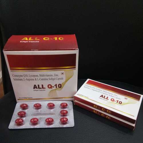 Coenzyme Q10 Softgel Capsules Generic Drugs