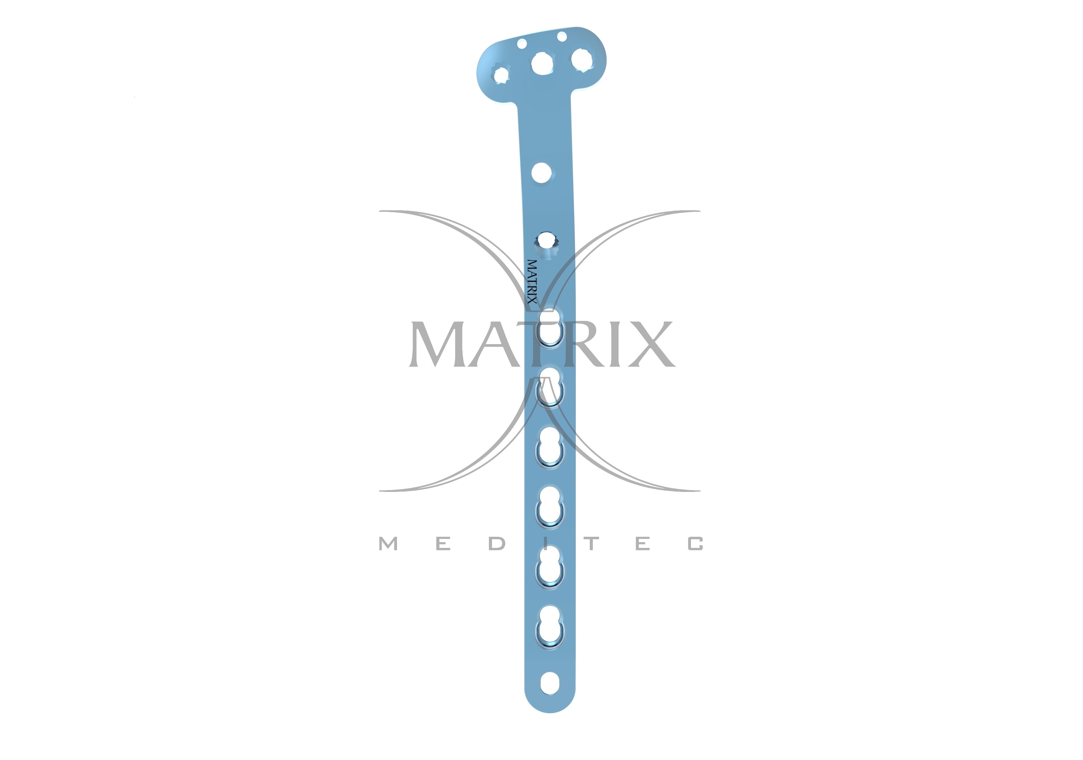Blue Lcp Medial Proximal Tibia 3.5mm