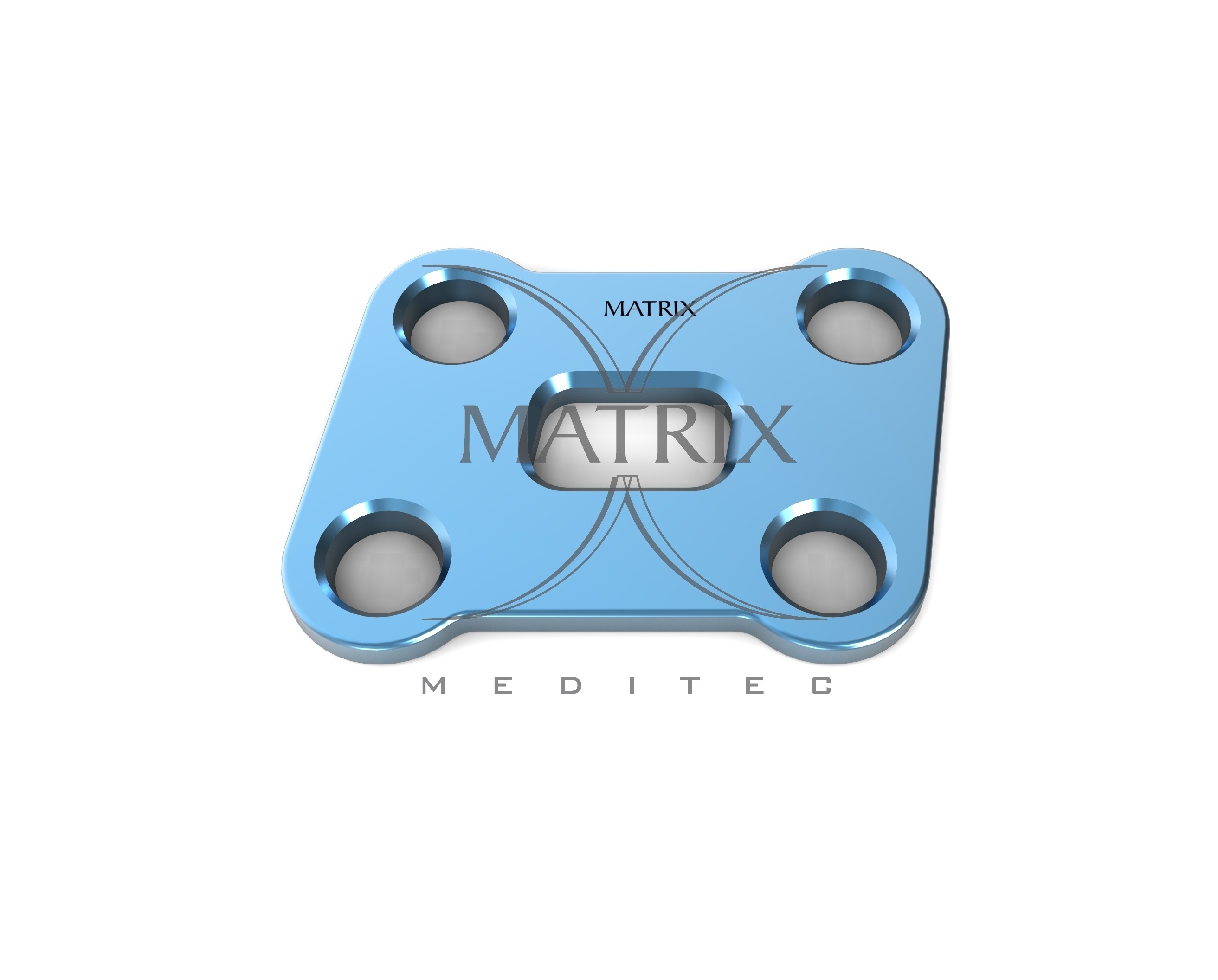 Mp Rhomboid Plate - Titanium, 3.5 Millimeter Diameter | Grey, Sterilized For Lisfranc, Tn, And Cc Arthrodesis Treatment