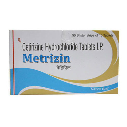 Cetirizine Hydrochloride Tablets - Allergy Relief Formula, Convenient Tablet Form for Fast Acting Relief