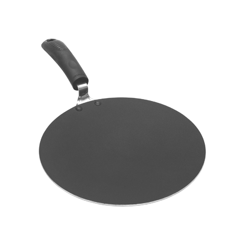 Pearl Non Stick Concave Tava - Copper Metal, Lightweight, 1-3mm Thickness | PVC Handle for Comfortable Grip