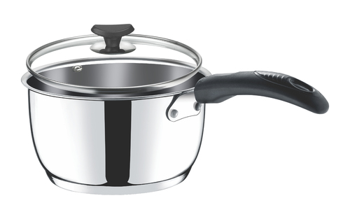 Sandwich Bottom Sauce Pan - Steel, 1-3mm Thickness | Strong Metal Construction for Enhanced Durability and Efficiency