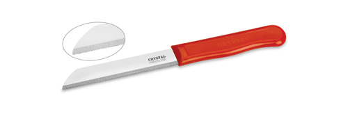 ALL PURPOSE 20 CM(8) LASER SERRATED EDGE - Stainless Steel, 20x8 cm, Thickness 2-3 mm, Weight 40-60 g | Metal and PTFE Components