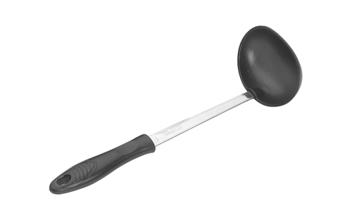 BIG LADLE - Stainless Steel, 1-5 Millimeter Thickness | Strong and Durable Metal Design for Heavy-Duty Cooking Tasks