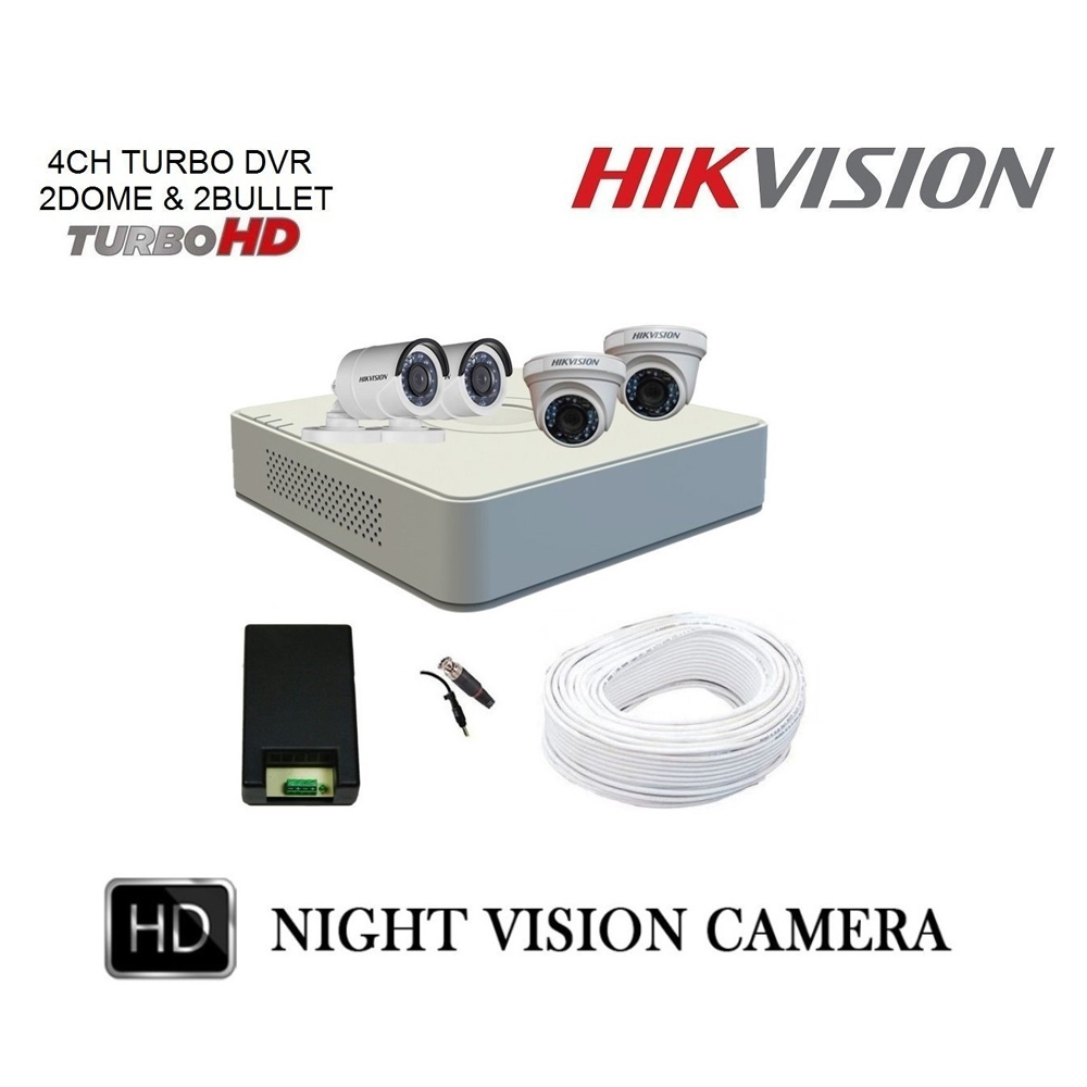 Hikvision Full Hd Dvr Kit