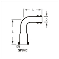 Flexible Hose Connectors - Carbon Steel or Stainless Steel, 1-12 Inch Outer Diameter, L Shape, Impact Proof Design, Hardness & Long Lasting Quality