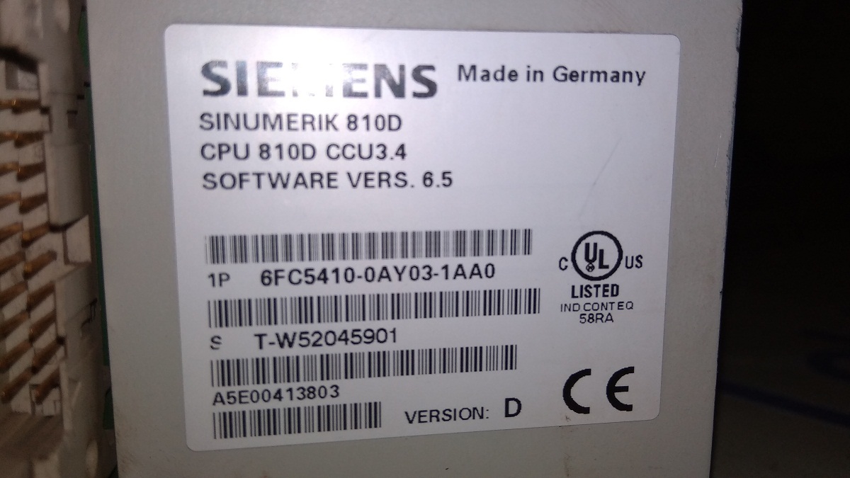 Siemens Sinumerik 840/de
