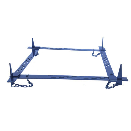 Adjustable Column Clamp - Mild Steel, 15x15 Inch Square Shape | Galvanised Surface Finish