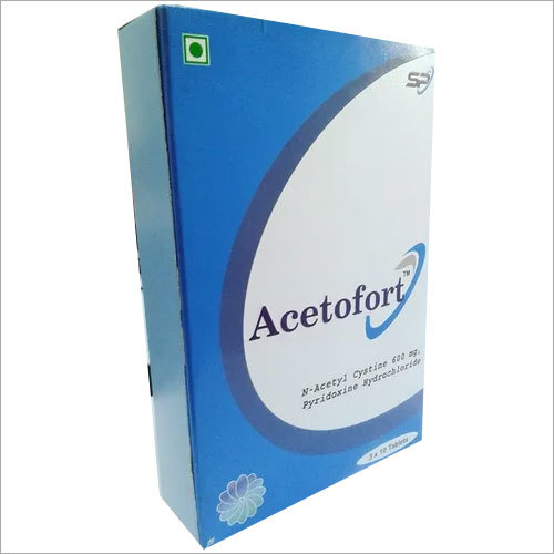 N-Acetyl Cysteine Tablet Ingredients: Vitamin