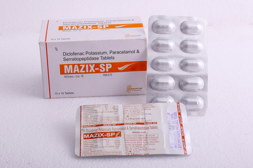 Mazix -Sp टैबलेट सामान्य दवाएं