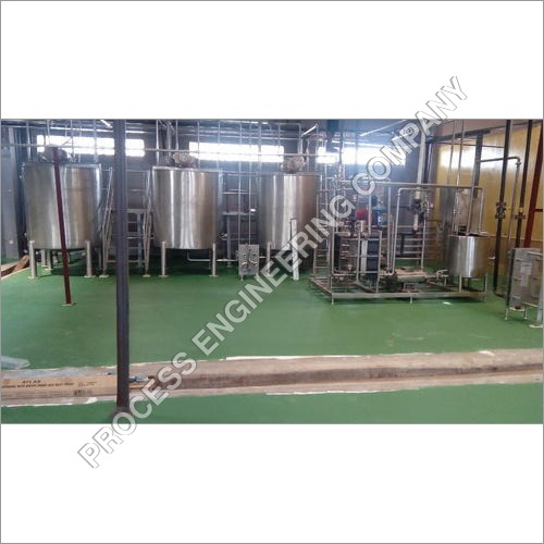 Ice Cream Making Plant - Stainless Steel Design, High Capacity Production with User-Friendly Controls