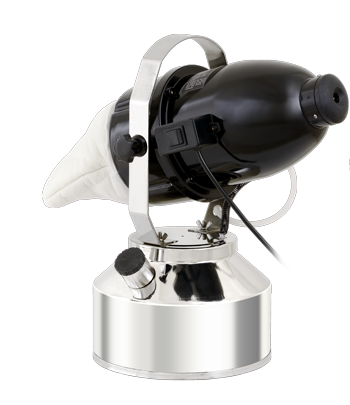 Black And Silver Aerial Disinfection System