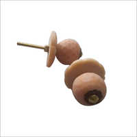 ब्राउन ग्लास डोर नॉब