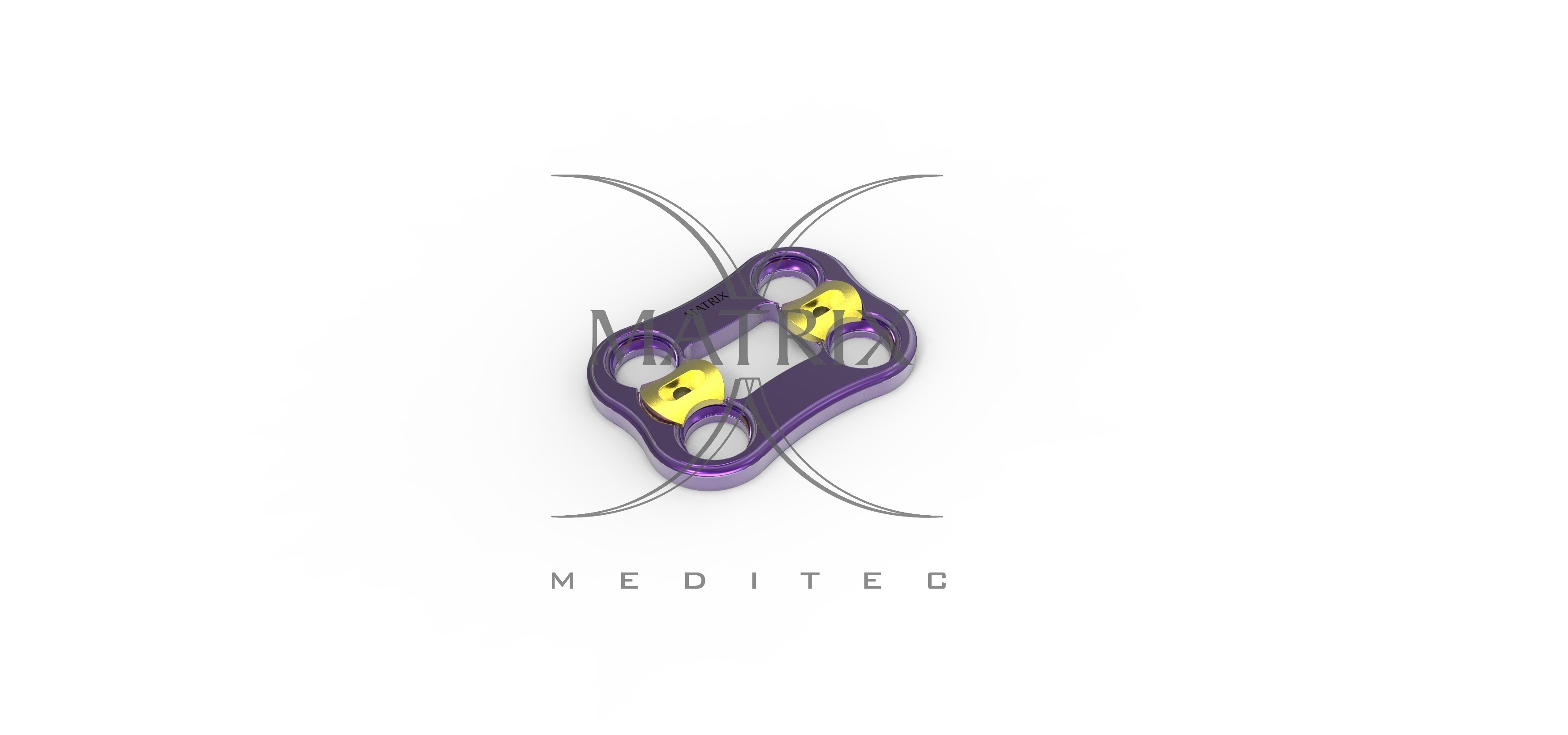Cevical Plate - Titanium Material, 3.5 Millimeter Diameter, Purple Color | Spine Use, Sterilized, Indicated For Degenerative Disc Diseases