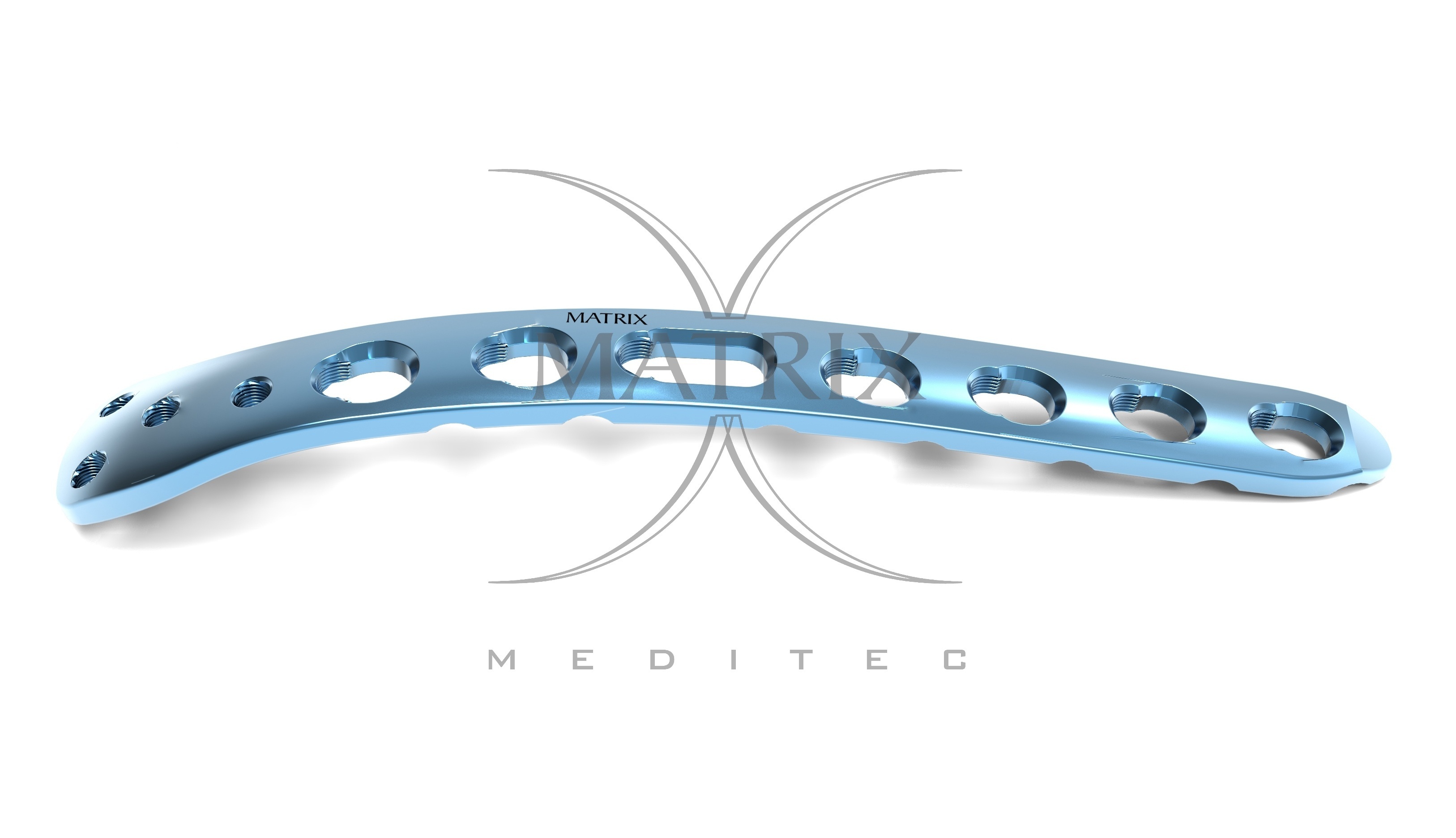 Blue Lcp Posterolateral Distal Humerus 3.5mm Without Support  Right Side Top