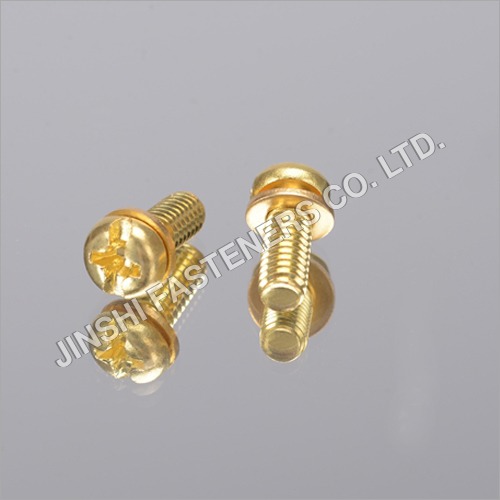 Cross Pan Head Screw With Washer