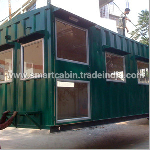 Mild Steel Mobile Retail Cabin
