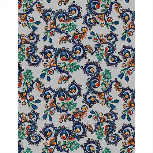 Digital Printed Polyester Fabric - Multicolor Design | Soft, Comfortable, Machine Washable, Ideal for Ladies' Garments