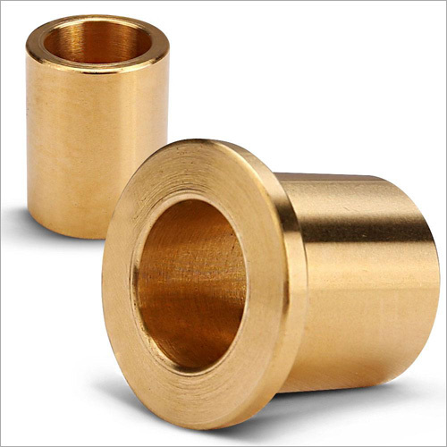 Brass Round Bush - Customized Size, Natural Color, High Strength Brass Material | Sturdy Design, Abrasion Resistance, High Pressure Endurance