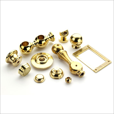 Precision Brass Components - Brass, Size 0-50cm, Color Golden, Diameter 0-125mm, Thickness 0-80mm | Customized CNC Machined, Non-Coated Finishing, High Precision Tolerance