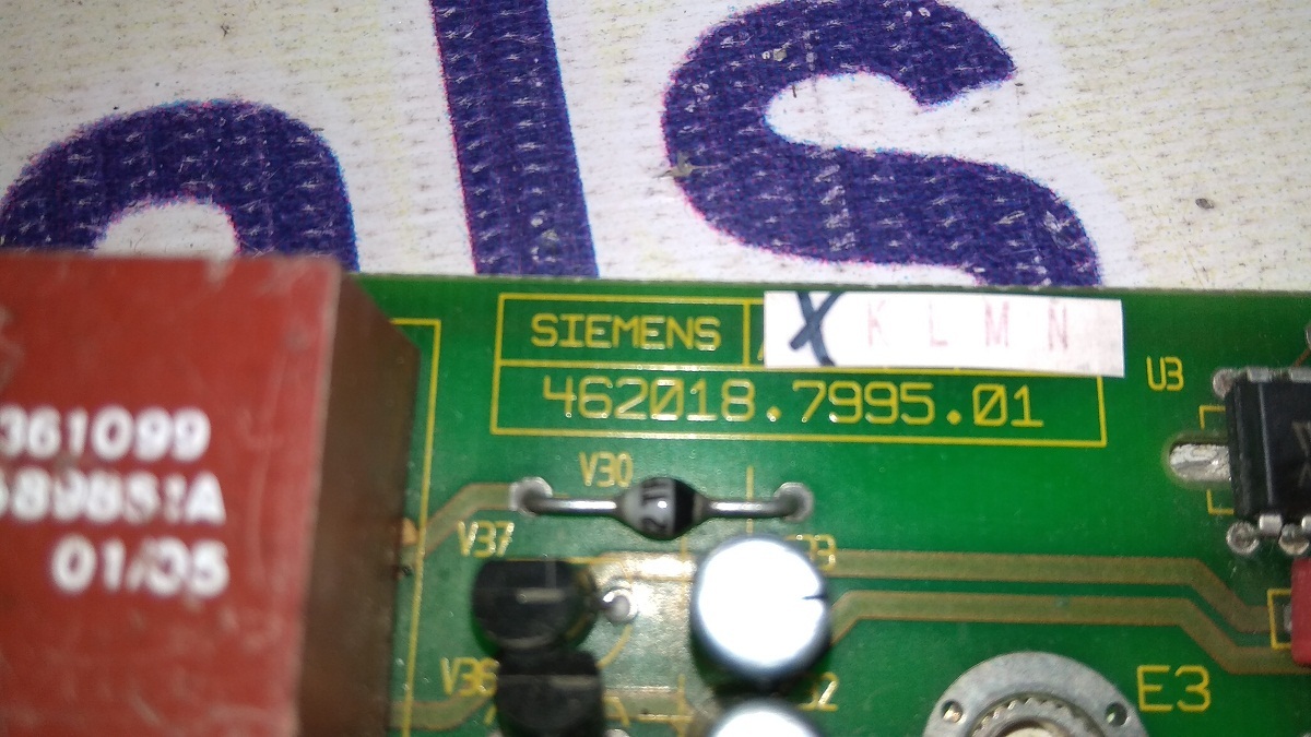 Siemens S120 Power Bord