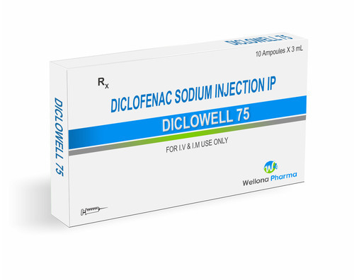 Diclofenac Sodium Injection - Liquid Formulation, Injectable Pain Relief Solution for Inflammation Management